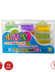 ক্রিস্টাল ক্লে (বক্স, ১২পিস)