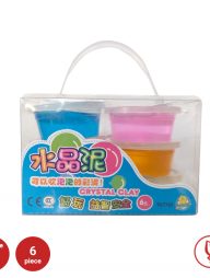 ক্রিস্টাল ক্লে (বক্স, ৬পিস)