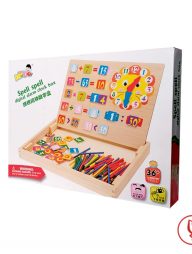 স্পেল স্পেল ডিজিটাল এ্যালার্ম ক্লক বক্স