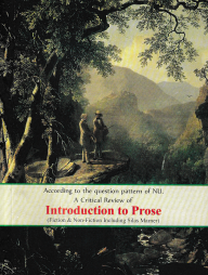 A Critical Review of the Introduction to Prose (English (Honors) 1st Year