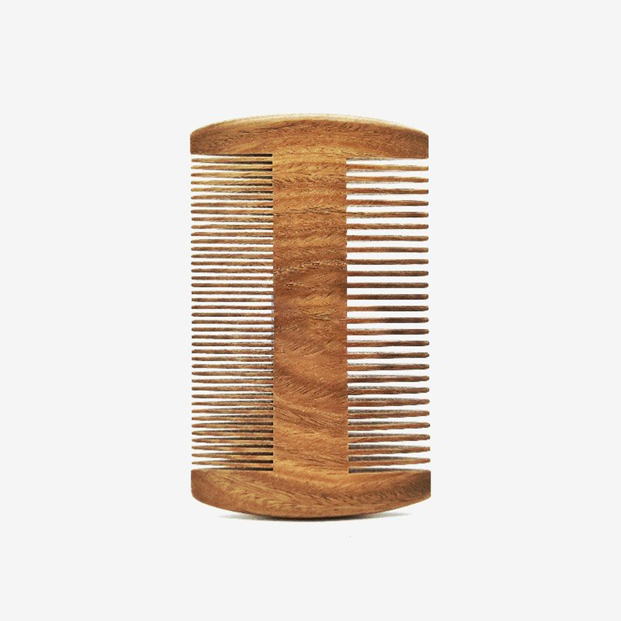 Beard-Comb-Green-Sandalwood