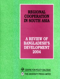 Regional Cooperation in South Asia
