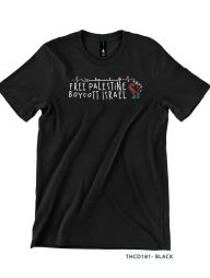 T-Shirt : THCD181 Free Palestine Boycott Israel