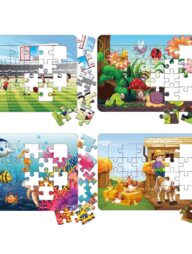 Mixed Series 1 – 4 Packs – 24 Pieces Jigsaw Puzzles