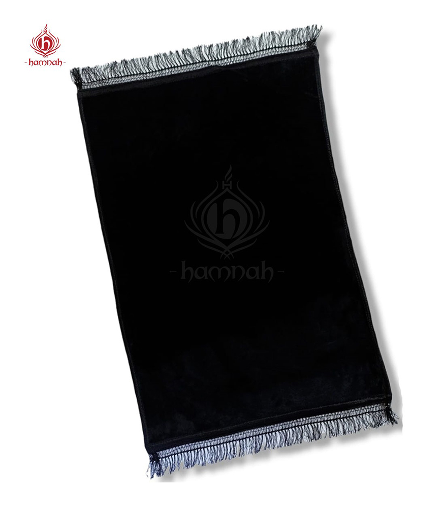 Solid Prayer Mat (Black) Wafilife