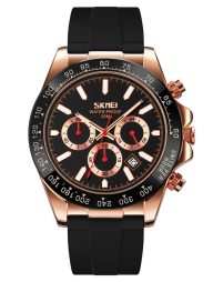 Skmei Men’s Chronograph Silicon Belt Watch 9275RG