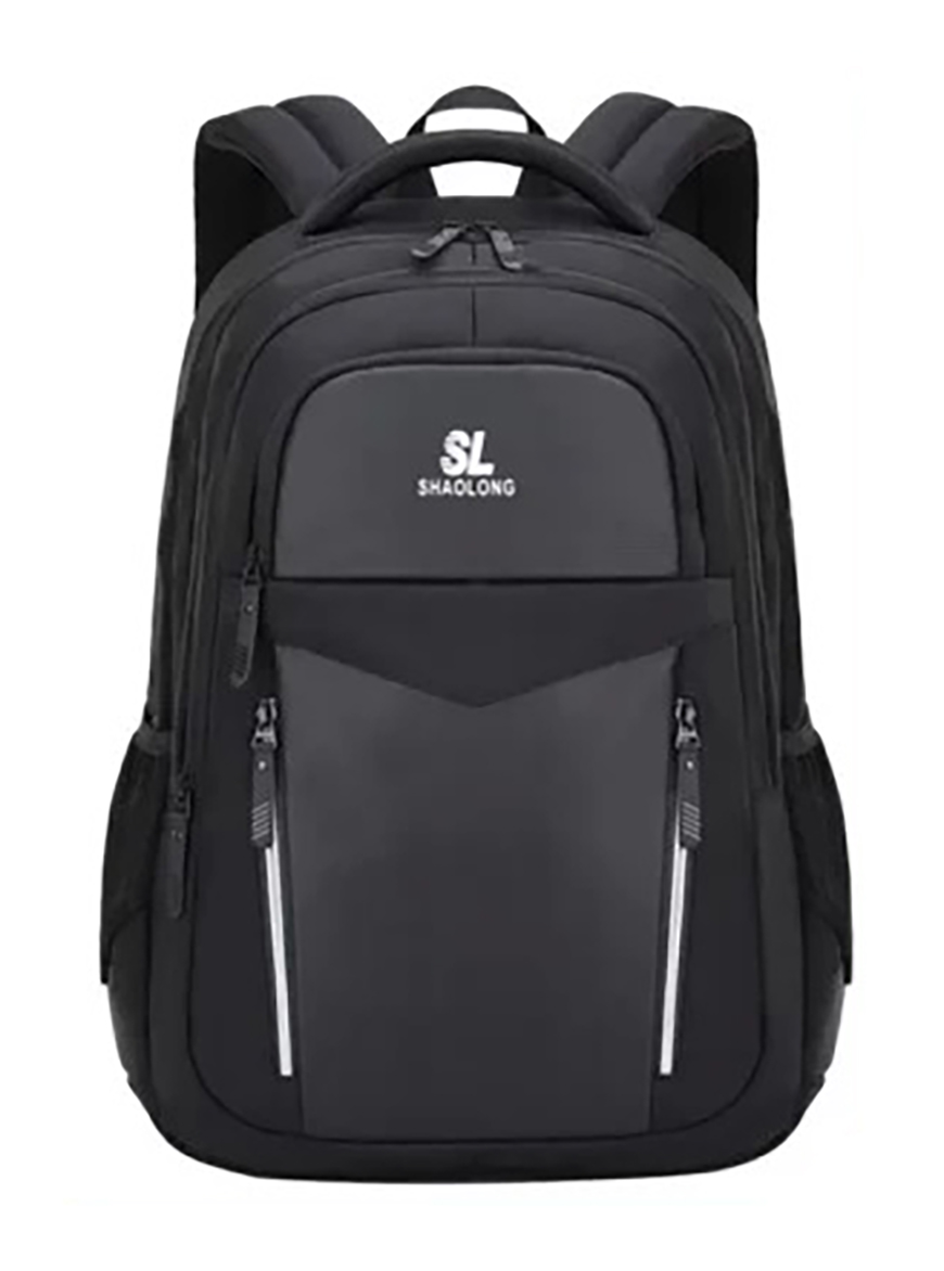 Shaolong SL6003 Large Capacity College Backpack (Black) Wafilife