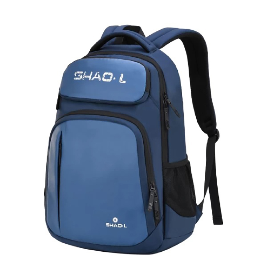 Shaolong SL6001 Large Capacity School Backpack (Blue) Wafilife