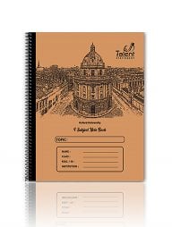 400 Page Premium Off White Spiral Note khata (KS400.B)