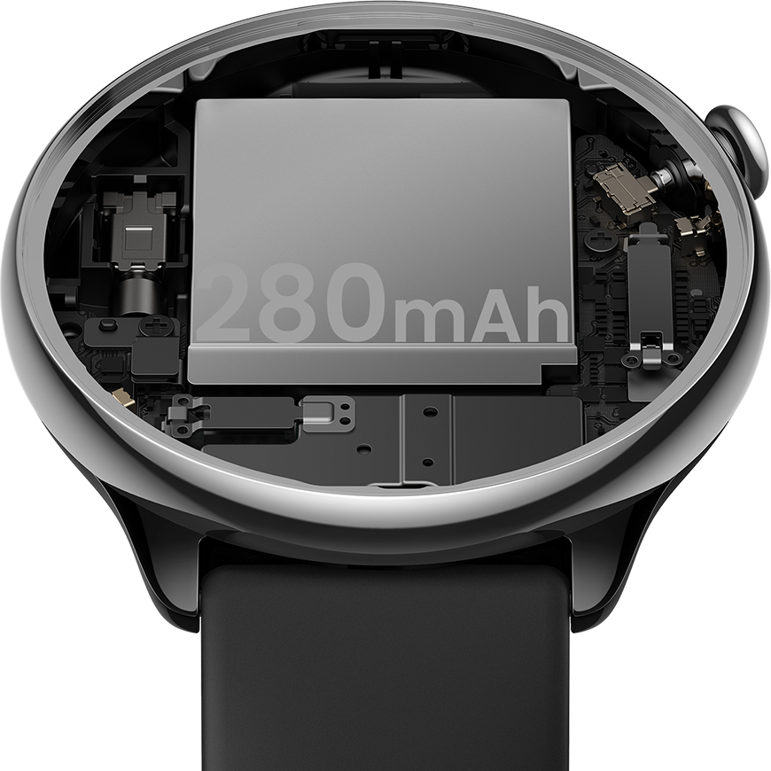 Coque De Protection Acier Pour Amazfit GTR Mini - Film/Housse Intégrée, 45.1mm