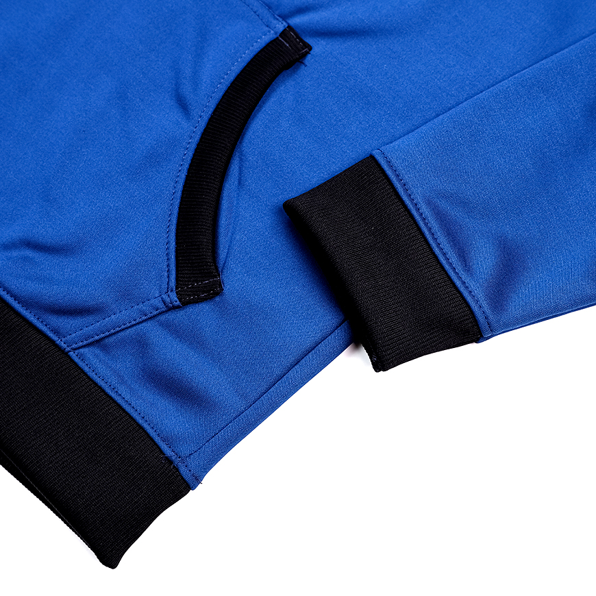 Hoodie : China Contrast Hoodie – Blue Radiant