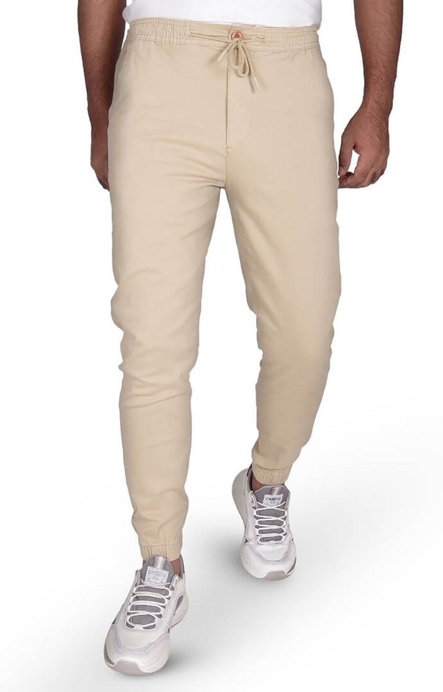 DEEN Khaki Twill Joggers Pant 34 DCTGP034 Wafilife