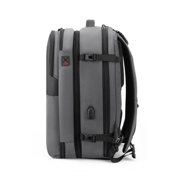 Arctic Hunter 2 in 1 17 Inch Detachable Laptop Backpack (Grey) Wafilife