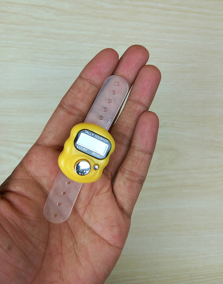 DIGITAL PLASTIC FINGER RING TASBIH COUNTER