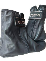 Leather Zipper Socks for Men and Woman