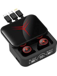 M88 PLUS WIRELESS IN-EAR GAMING HEADPHONES WITH LED DISPLAY