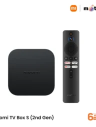 Xiaomi TV Box S (2nd Gen) 4K Ultra HD 2GB/8GB Google TV-Black