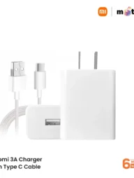 Xiaomi 3A Charger With Type C Cable