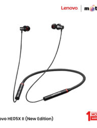 Lenovo HE05X (New Edition) Wireless In-Ear Neckband Earphone
