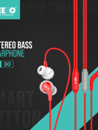 GEEOO X30 Deep Bass In-Ear Earphone 3.5mm