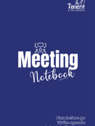 Meeting Notebook (Colorful)