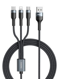 Remax RC-070TH 2A 3In1 Fast Charging Braided Cable