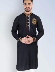 Platinum Panjabi Black