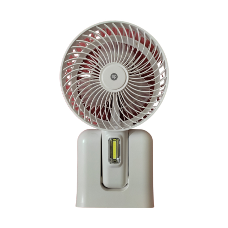 Rechargeable TableTouch Fan With Lamp DP 7624