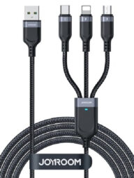 Joyroom A18 3.5A USB 3 In 1 Data Cable