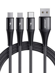 Joyroom S-1230G4 3A 3In1 Micro Type-C Fast Charging Data Cable