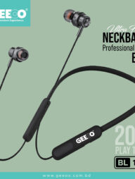 GEEOO BL-110 Ultra Flex Neckband Professional Bass