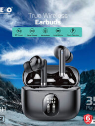 GEEOO T2 Digital Display TWS Earbuds