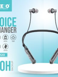N120 Voice Changer Wireless Neckband With ENC