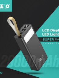 GEEOO P430: The Ultimate 20000mAh Power Bank with LED Light