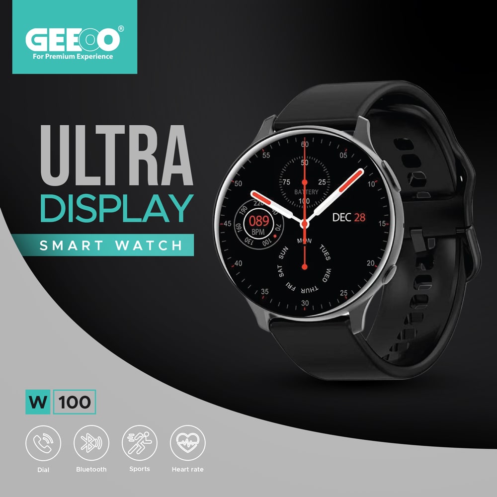 GEEOO W100 Multifunctional Smart Watch Wafilife