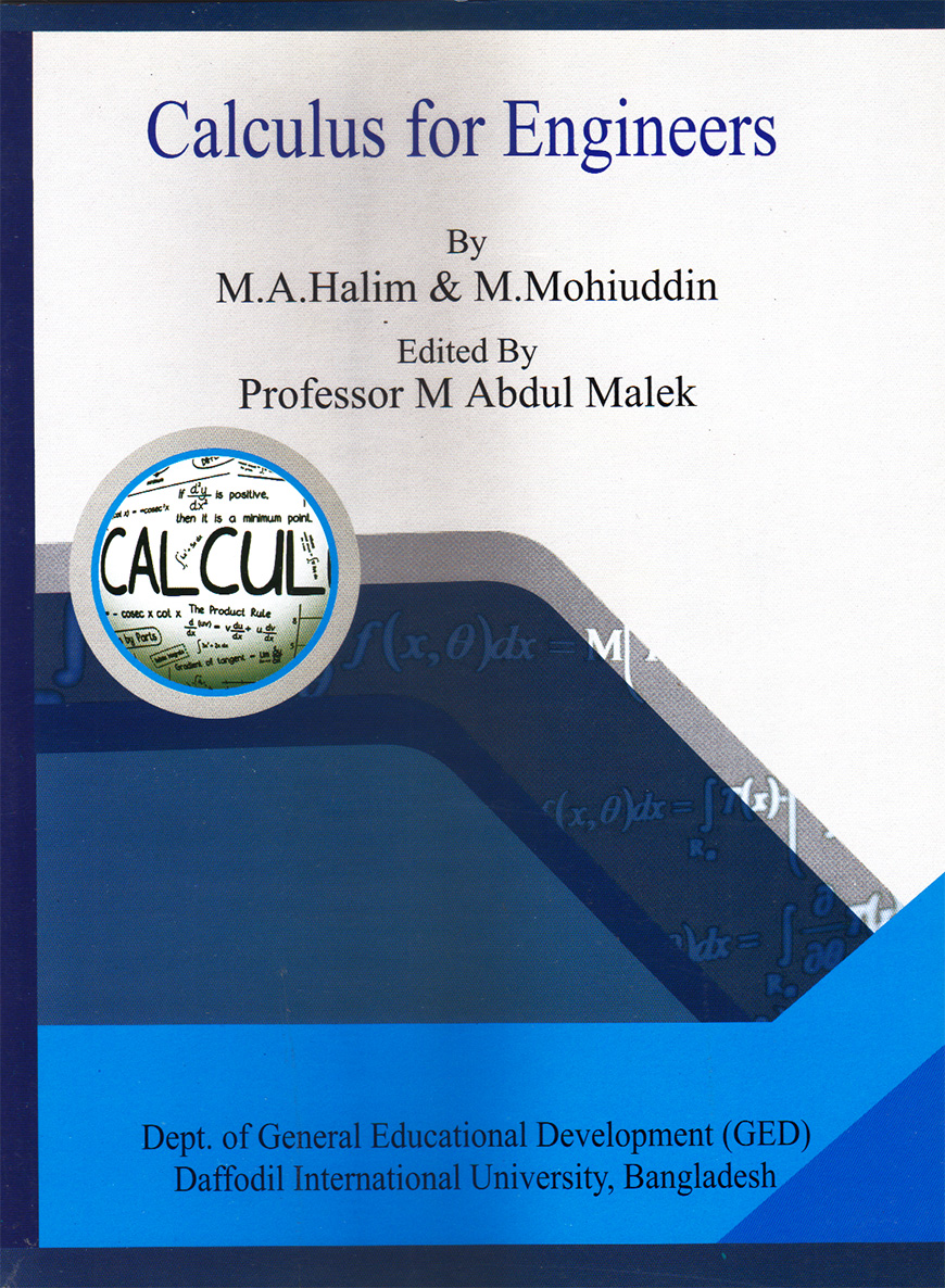 Calculus for engineers calculus for