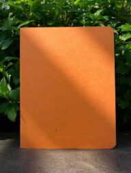 Explorer Notebook (Jute Handmade Orange Board Cover)