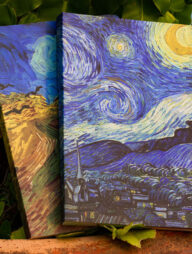 Work Size Starry Night &amp; Wheatfield with Crows Notebook (SN201903104 &amp; SN201903105) 2-Pack