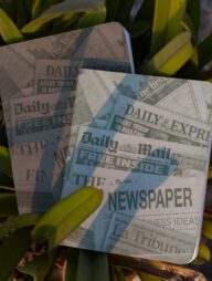 News Cover Series Workbook Ash Olive &amp; Olive Notebook (SN20201126) 2-Pack