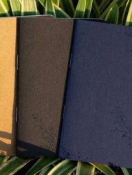 Pocket Book Black, Blue &amp; Kraft Notebook 3-Pack