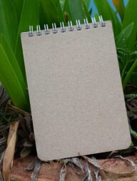 Memo Book White Double-O Ring Notebook