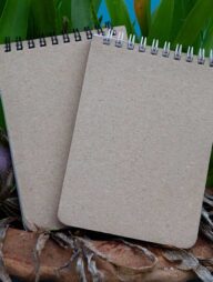 Memo Book Black &amp; White Double-O Ring Notebook 2-Pack