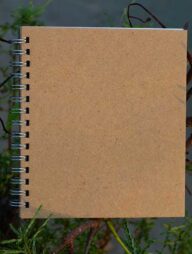 Artist Notebook Silver Spiral