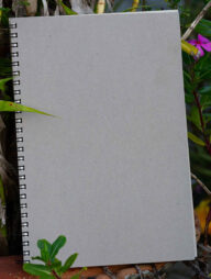 Big Canvas Portrait Size (W- 7.9 in x H- 10.9 in) - No Branding No Publicity Notebook