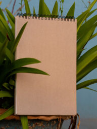 Wide Landscape Series (W- 9.9 in x H- 6.9 in) - No Branding No Publicity Notebook