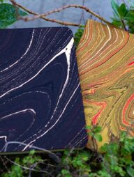 Texture Notebook (Jute Handmade Board Cover) 2-Pack