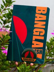 Bangladesh (Smriti Soudho â€“ National Martyrsâ€™ Monument) Notebook With Badge (SN2022061994)
