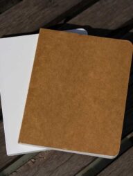 Pocket Series White &amp; Kraft Notebook 2-Pack