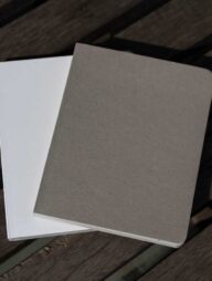 Pocket Series White &amp; Gray Notebook 2-Pack