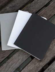 Pocket Series Black, White &amp; Gray Notebook 3-Pack